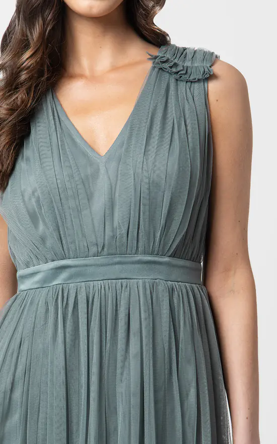 Sage Misty Green Bridesmaid Dresses Cupshe Women's Misty Sage