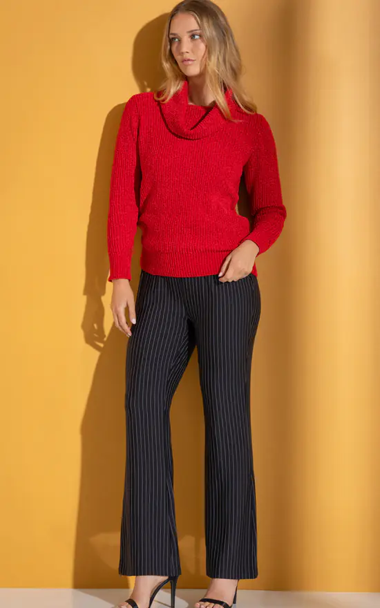 Klass Ruby Red Chenille Jumper SilkFred
