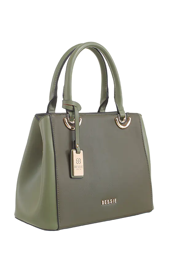 Bessie London Bags Bessie London Classic 'Retro' Button Shoulder