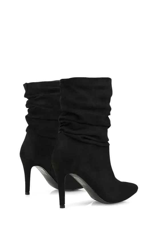 Suede Oxendales Ankle Boots Ladies Boots Wide Fit Kitten Heel